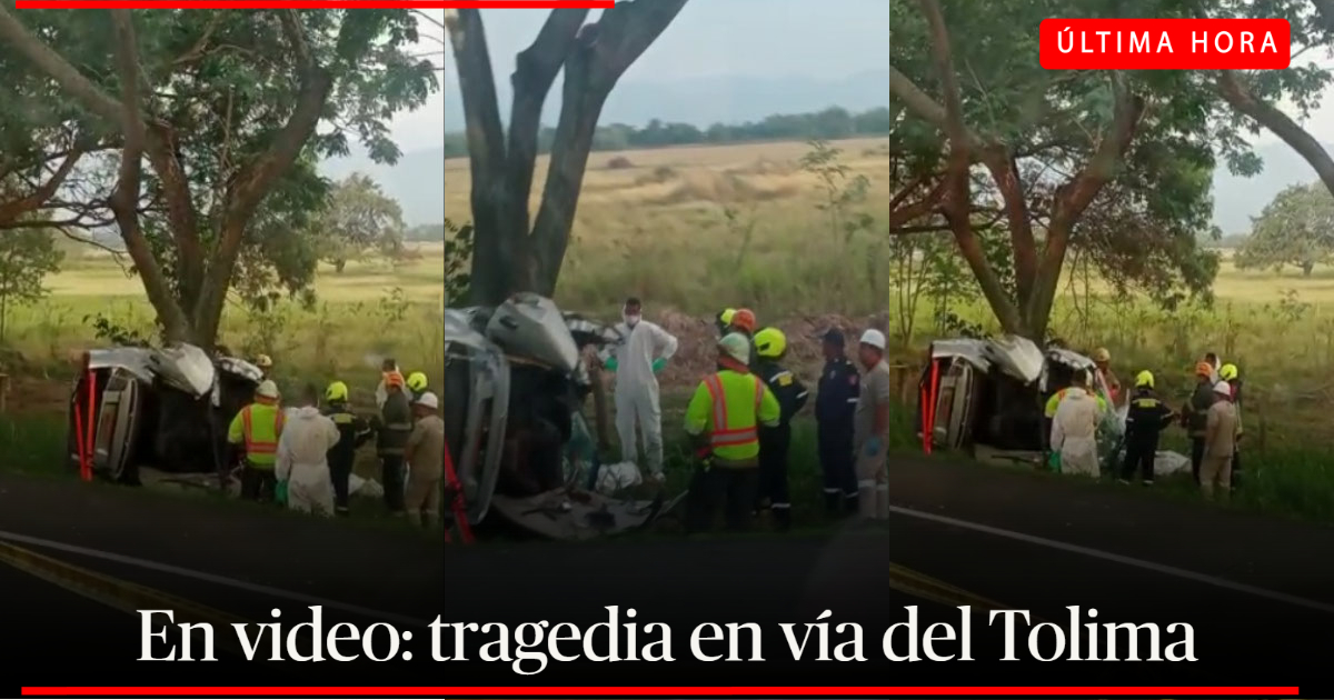 Atenci N Nuevo Accidente Fatal En V As Del Tolima Dos Personas